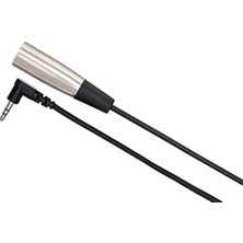 Frefly Store Mikrofon Etiketi, XLR3F Dik Açılı 5 Ft Uzunlukta