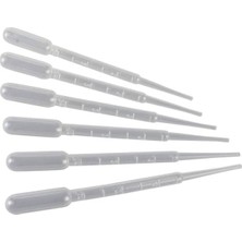 Frefly Store 6 Adetlik Renkli Pipet Seti