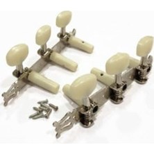 Frefly Store Klasik Gitar Burgu Seti, 3x3 Sistem, Türk Gitarlara Uyumlu