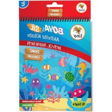 Frefly Store Denizaltı Temalı Boya ve Sil Aktivite Matı