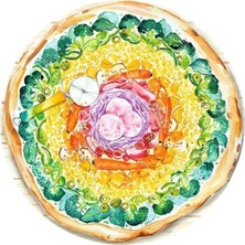 Frefly Store 500P Puzzle Daire Pizza