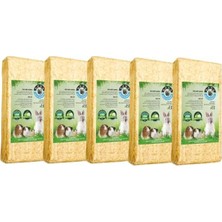 Frefly Store Doğal Elma Aromalı Kemirgen Talaşı, 15 Lt, 5'li Paket