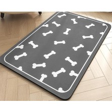 Frefly Store Emici Köpek Besleme Matı, Yiyecek ve Su Kasesi Için Kolay Temizlenir