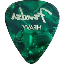 Frefly Store Yeşil Renkli 1 Adet Fender 351 Şekli Gitar Plectrum