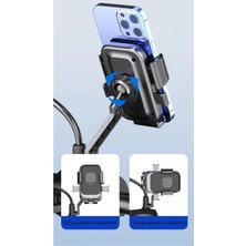 Ttt 360° Dikiz Aynası Bisiklet Motosiklet Telefon Tutucu