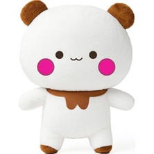 Frefly Store 25 cm Peluş Ayıcık - Yumuşak Ofis Hediyesi, Beyaz Renk