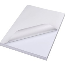 Frefly Store 120GSM A4 Yapışkanlı Etiket Kağıdı, Mat Yüzeyli, 100 Yaprak