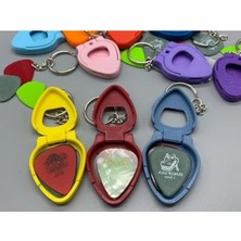 Frefly Store 3'lü Set Gitar Pena Tutucu Anahtarlık, Pratik Kullanım Için