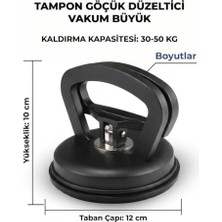 Frefly Store Çok Amaçlı Vakumlama Araç Göçük Düzeltme Kaporta Çektirme Aparatı Vantuz Büyük Boy 12 cm