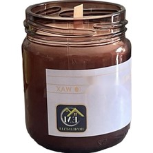Frefly Store 210 ml Paçuli, Vanilya ve Kahve Kokulu Kavanoz Mum