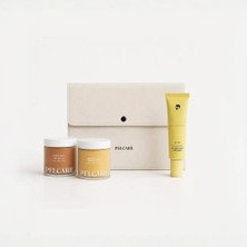Pelcare Yaz Bakım Seti | SPF30 Güneş Kremi + 2'li Bronzlaştırıcı + Hediye Makyaj Çantası