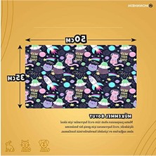 Frefly Store Emici Su Geçirmez Evcil Hayvan Beslenme Matı 50X35 cm