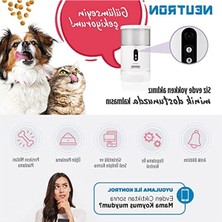 Frefly Store Kameralı Akıllı Mama Kabı, Wi-Fi Destekli, Sesli Kontrol