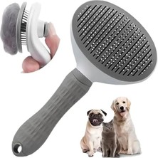 Frefly Store Ergonomik Çelik Iğneli Tüy Toplama Tarağı, Kedi ve Köpek Için Kullanım