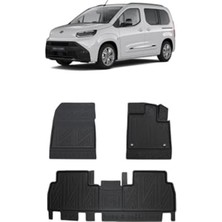 Frefly Store 2024 Model Toyota Proace City Için 5d Havuzlu Paspas