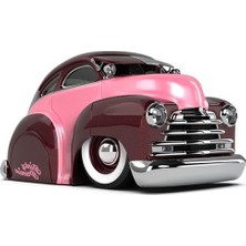 Frefly Store 1947 Chevy Fleetline Pembe Lowrider Araba, Eğlenceli Koleksiyonluk Model