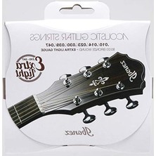 Frefly Store Ekstra Işık Ayarlı Akustik Gitar Telleri - Yüksek Performans
