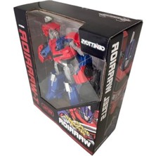 Frefly Store Dönüşebilen Metal Robot Figürü - 20 cm Boyutunda
