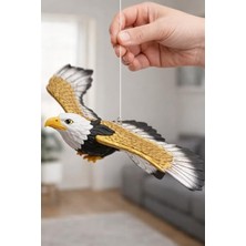 Frefly Store Pilli Müzikli Uçan Kuş Oyuncağı - Interaktif Kedi Eğlencesi
