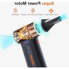 Frefly Store Şarjlı Hava Kompresörü, Turbo Fan ile 150.000RPM Güçlü Üfleme