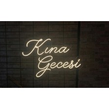 Atölye Matris Kına Gecesi Neon LED Tabela 50CM Renk Seçenekli