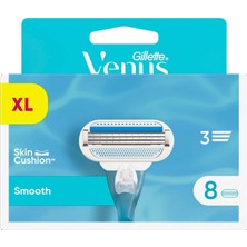 1001 Venus Smooth Tıraş 8 Adet Yedek Başlık