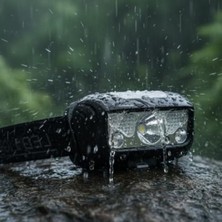 Frefly Store Sensörlü LED Kafa Lambası - USB Şarj Edilebilir ve Su Geçirmez