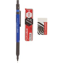Frefly Store 3'lü Versatil Kalem Seti, 0.5 mm Mavi ve Açık Mavi
