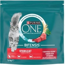 Purina One Sığır Etli Kısırlaştırılmış Kedi Maması 1.4 kg