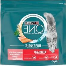 Frefly Store Kısırlaştırılmış Somonlu Kuru Kedi Maması 1.4 kg
