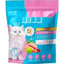 Frefly Store Hipoalerjenik ve Düşük Tahıllı Yavru Kedi Maması - Tavuklu, 1,5 kg