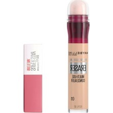 Frefly Store Makyaj Seti, 6.8 ml Kapatıcı ve Likit Mat Ruj Kombinasyonu