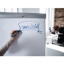 Frefly Store Siyah Flipchart Markörü - Kalem Ucu 4-12 mm