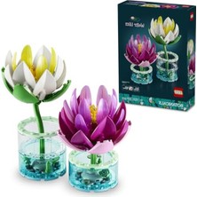Frefly Store 259 Parça LEGO Nilüfer Seti ile Yaratıcı Dekorasyon Fikirleri