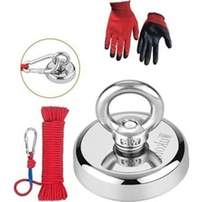 Frefly Store 48 mm Dyum Pot Mıknatıs Seti, Mıknatıs Balıkçılığı Için