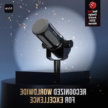 Frefly Store Tüm Metal Xlr Podcast Mikrofon, Düşük Kesimli Filtre