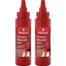 Pakmaya Sıvı Tatlı-Pasta-Dondurma Sosu 300 ml Orman Meyveli 2 Li