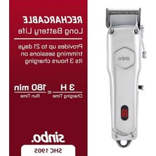 Frefly Store Kablosuz Saç ve Sakal Tıraş Makinesi, USB ile Şarj Edilebilir, LED Göstergeli