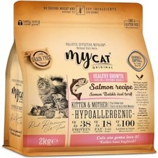 Frefly Store Az Tahıllı Somon Balıklı Yavru ve Anne Kedi Sı 2kg