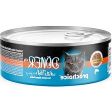 Frefly Store Tam ve Dengeli Yetişkin Kedi Maması, Beyaz Balıklı 70 gr x 12 Adet