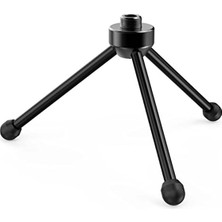 Frefly Store Sağlam Metal Yapılı Mikrofon Tripod Standı, Katlanabilir