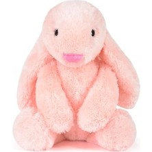 Frefly Store Özgüner Oyuncak Peluş Tavşan 40 cm Uzun Kulaklı Yumuşak Uyku Arkadaşı,sarkık Kulaklı Tavşan Pelüş(Pembe)