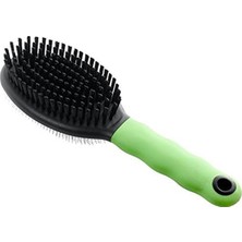 Frefly Store Gro 5806 Çift Taraflı Tüy Fırçası, Green, M, Double