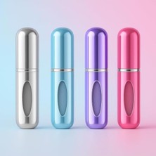 Frefly Store Mini Doldurulabilir Seyahat Boy Parfüm Şişesi - Gümüş