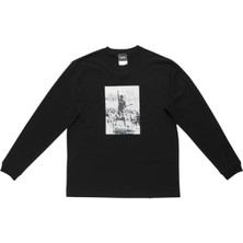 Frefly Store Uzun Kollu Siyah T-Shirt - S