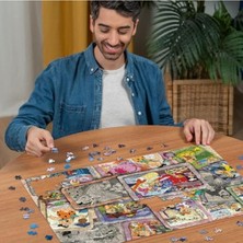 Frefly Store 1000 Parçalı Çakmaktaşlar Temalı Puzzle, Eğlenceli Zihin Oyunu