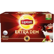 Frefly Store Lipton Extra Dem Demlik Poşet Çay, 100'LÜ, 320G