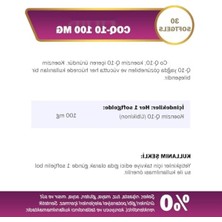 Frefly Store Koenzim Q10 Tablet, 30 Kapsül - Enerji Destekleyici