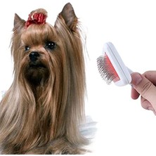 Frefly Store Paslanmaz Telli Bakım Aleti, Kolay Temizlenir Kedi-Köpek Tüy Tarayıcı