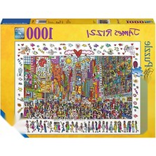 Frefly Store 1000 Parça James Rizzi - Times Square Temalı Yetişkin Puzzle